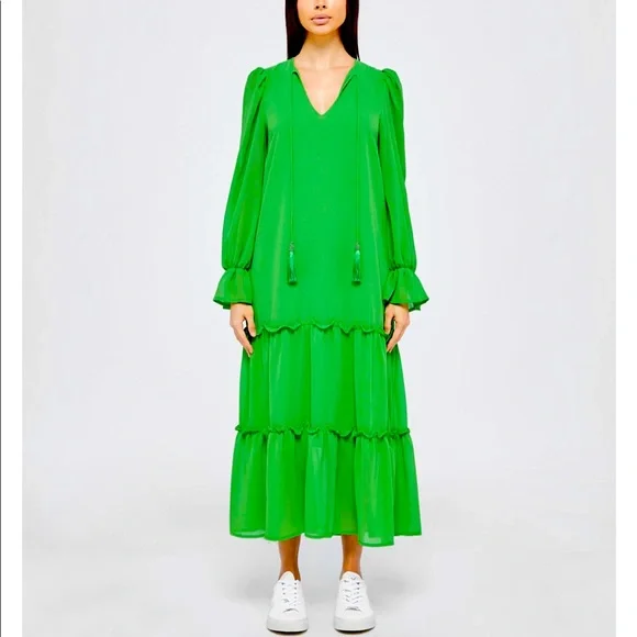 Never fully dressed Green maxi dress - UK 6 / US 2